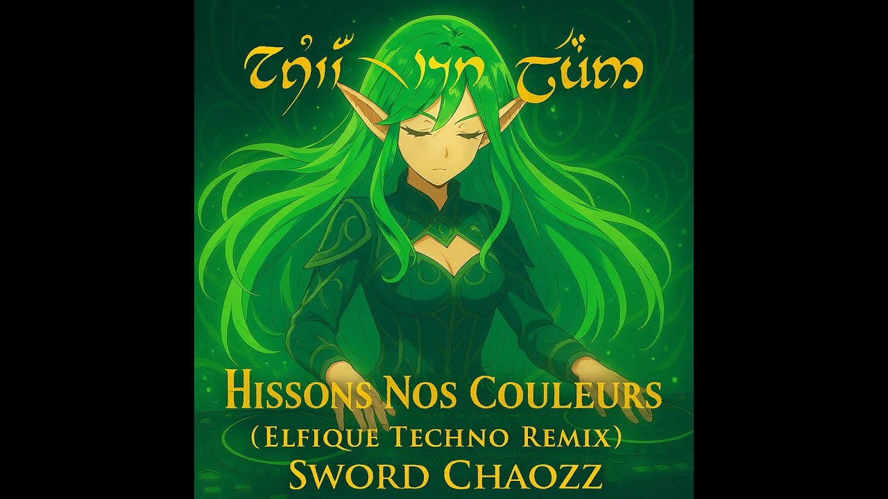 🏆 🎧 Erio Nin Lain | Hissons Nos Couleurs | Elfique Techno Remix | Sword Chaozz