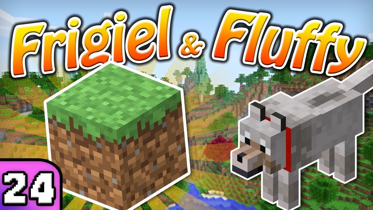 FRIGIEL & FLUFFY : LE BLOC D'HERBE | Minecraft - S5 Ep.24 - YouTube