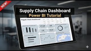 Supply Chain Dashboard in Power BI | End-to-End Logistics & Revenue Analysis