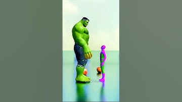 Hitting challenge between Hulk And Spiderman #funnyanimation #viral #animation #blenderanimation