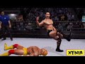 Xenia Xbox 360 Emulator - Smackdown vs Raw 2007 Hulk Hogan VS The Rock Match Gameplay