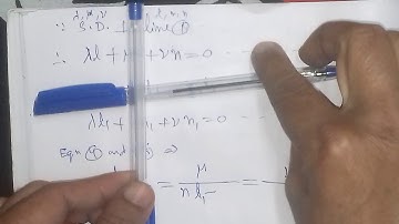 Find the shortest distance between two skew lines given by x-α/l=y-β/=z-/n and x-α1/l1=y-β/m1=z-/n1.