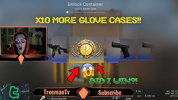 CS:GO 10 more Glove Cases!