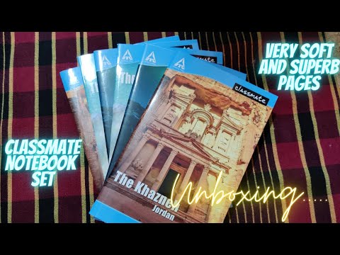 Classmate notebooks #unboxing #best quality notebooks #nice