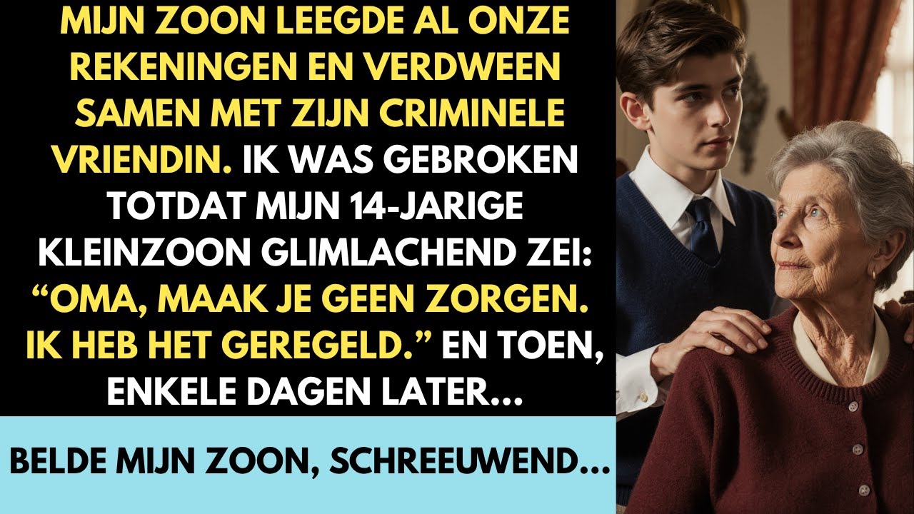 Mijn zoon stal al ons spaargeld voor zijn oplichtster – mijn 14-jarige kleinzoon liet hen boeten.