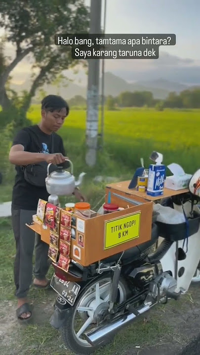 Kopi Motoran - titik ngopi 0 km - Ponorogo Street Food - Danis Arifudin #short