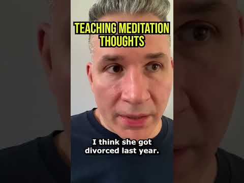 Teaching Meditative Thoughts - Comedian Mike Vecchione