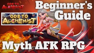 Ode to Alchemist Myth AFK RPG, beginner tips and tricks, guide, game review, android idle gameplay screenshot 5