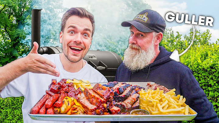 GULLER bringt mir BBQ bei 🔥🍖 (er versucht es zumindest)