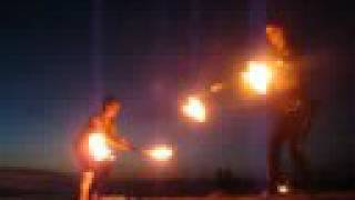 Solstice Fire Poi dance