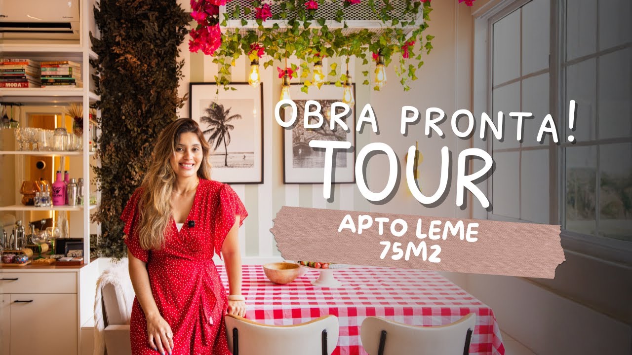 OBRA PRONTA! TOUR AP LEME - INVERTEMOS A COZINHA COM UM QUARTO!