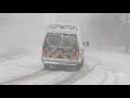 2-1-2021 Long Island, NY Near white out conditions, cars sliding, stuck, wind, snow