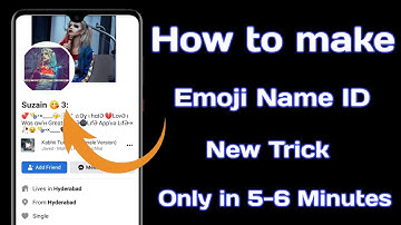 How to create emoji name fb id on facebook || emoji name id kaise bnaye 2023