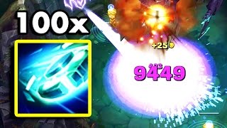 100 EKKO Q AT ONCE! 1 SHOT BARON!