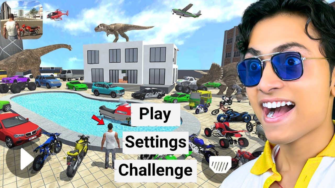 TRYING GAMES Like INDIAN BIKE DRVING 3D😱 #6