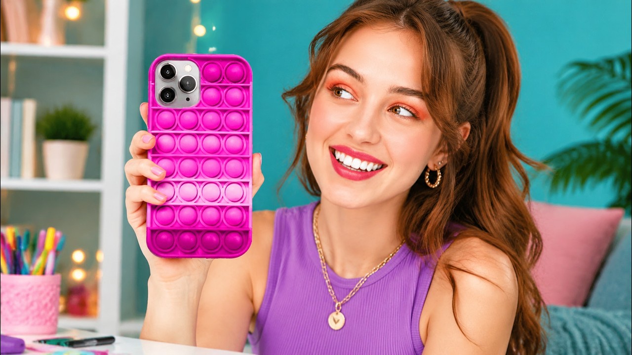 CUSTOMIZING PHONE IDEAS || Friendly Budget Hacks And Creative ...