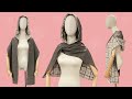 Easy & useful sewing projects | Sewing ideas to sell or give as gifts | DIY Scarf and hat 2-in-1