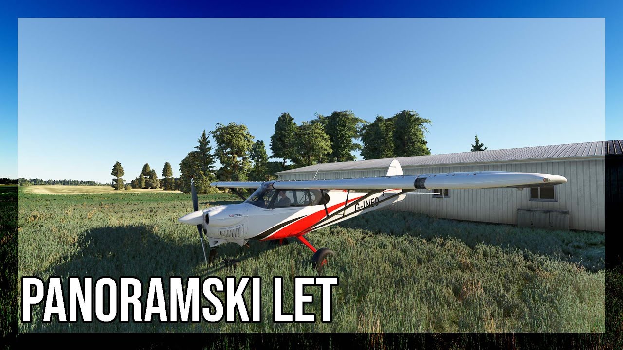 Panoramski let slavonskim selima | CubCrafter NX Cub | Microsoft Flight Simulator