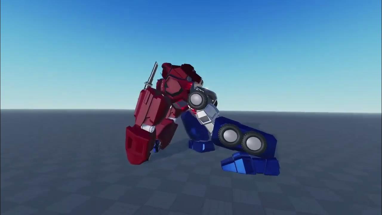 Optimus Transforming Animation Test (Roblox) - YouTube