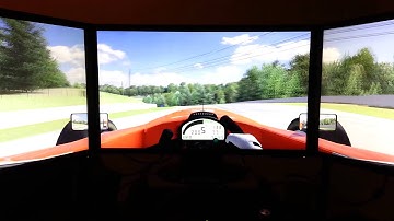 iRacing 27inch eyefinity on custom monitor stand