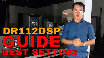 Guide to Best DSP Setting for Behringer DR112DSP