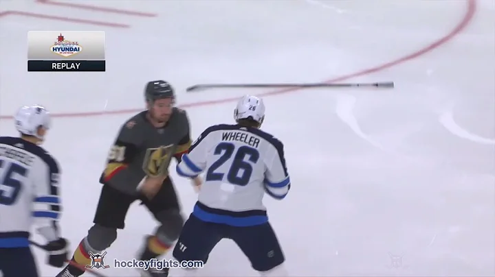 Blake Wheeler vs Mark Stone Mar 21, 2019