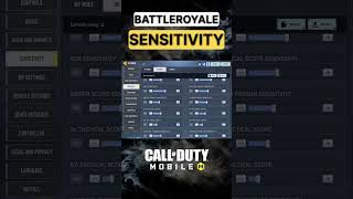 Best PRO Sensitivity in COD Mobile🔥