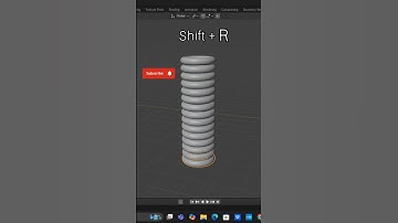 Blender Tip: Repeat Last Action #b3d #blendertips #3d #shorts