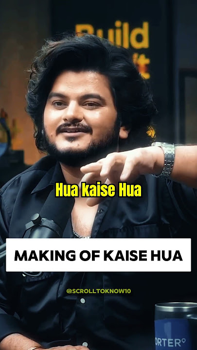 Inside the Creation of Kaise Hua | Music Process Uncovered | #shorts