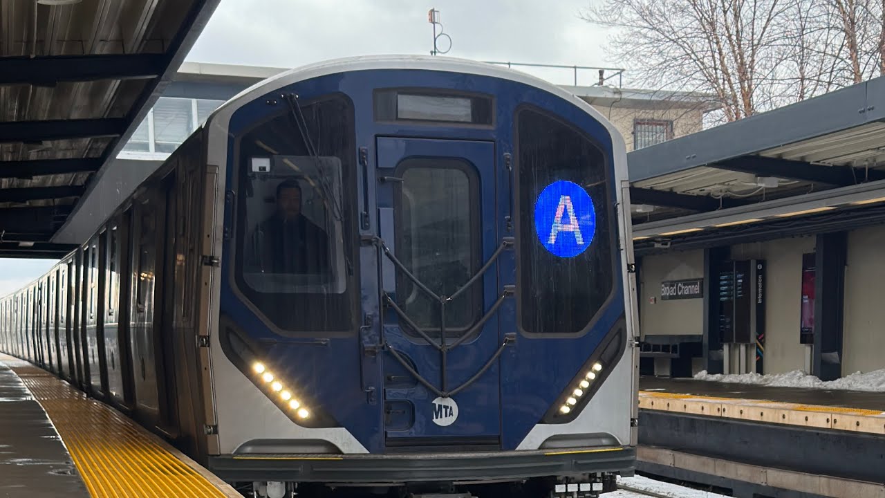 IND Rockaway Line: (A) Train Action @ Broad Channel 