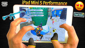 iPAD MINI 5 PERFORMANCE WITH RECORDING🔥/ iOS 18.3 | Handcam Gameplay/ PUBG|BGMI