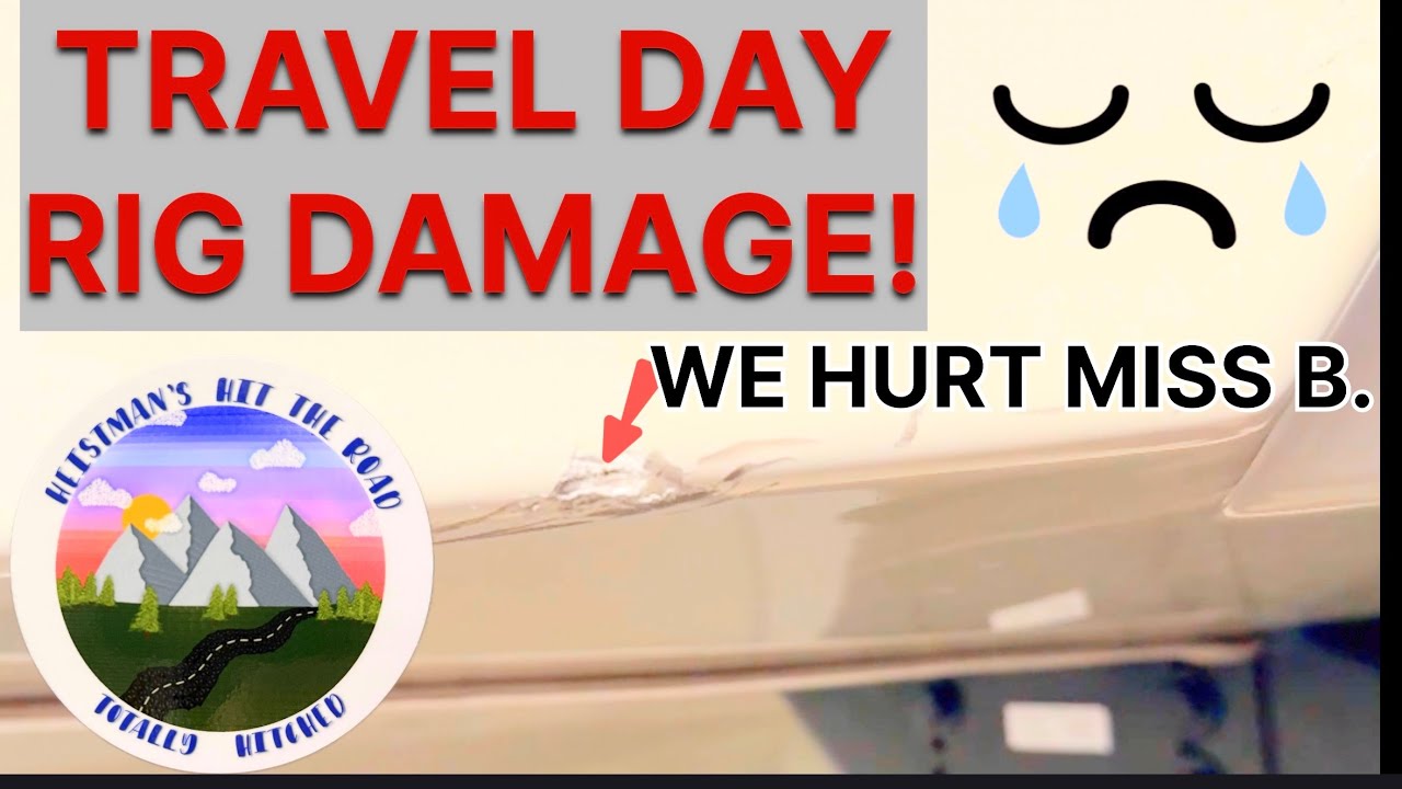 DIY REPAIR OF DAMAGE ON OUR 5TH WHEEL | CONKLIN’S UNIQUE COUNTRY HARVEST HOST | 