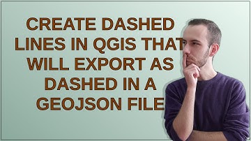 Gis: Create dashed lines in QGIS that will export as dashed in a GeoJSON file