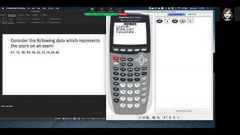 TI-84 - Calculating Mean, Standard Deviation, Five Number Summary