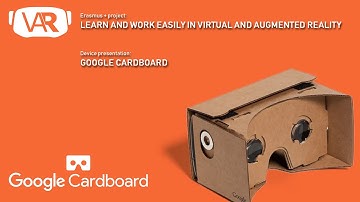 VRAR Project Erasmus +: How to use Google Cardboard