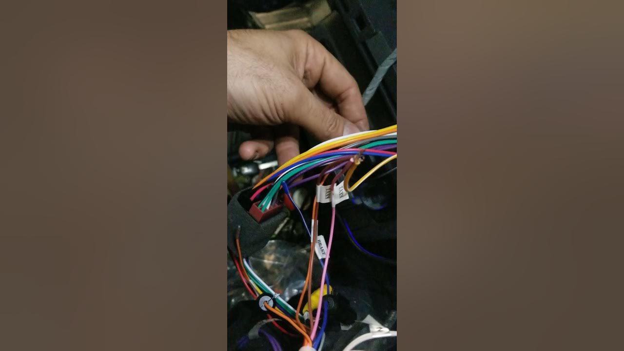 Joying steering wheel control wiring YouTube