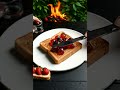 【4K】【ASMR】Glass Strawberries Spread on Toast