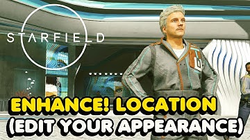 How To Change Your Appearance In Starfield (New Atlantis Enhance! Location)