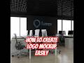 How to Create Professional Logo Mockup in Office Interior Photoshop #photoshop #tutorial