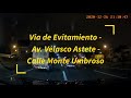 Via de Evitamiento - Surco - Monte Umbroso (Navideño), Lima - Perú a 1080p (70mai Smart Dashcam Pro)