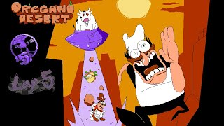 Another easy level [Pizza Tower:Lap Hell Oregano Desert Lunatic mode Lap 5 P rank]