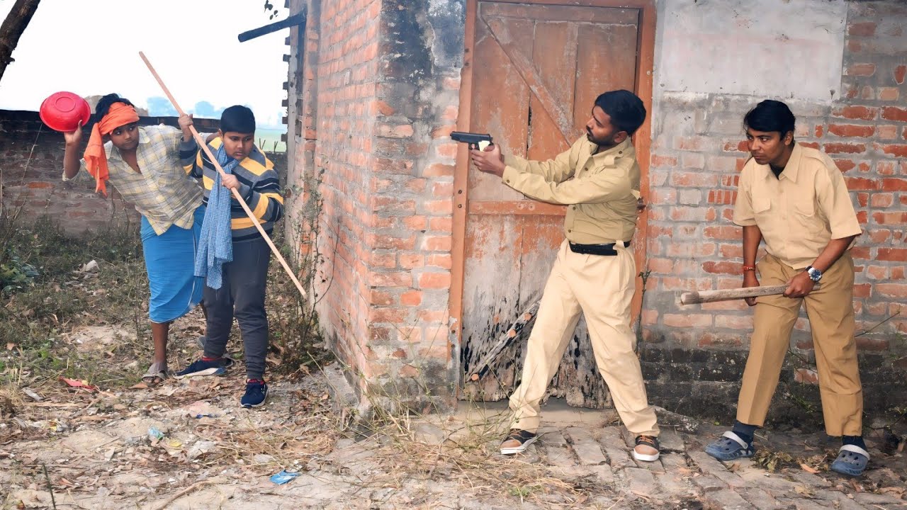 Chor Vs Police Full Funny 🤣 Story! Try To Not Loughing Funny Video 2026! 