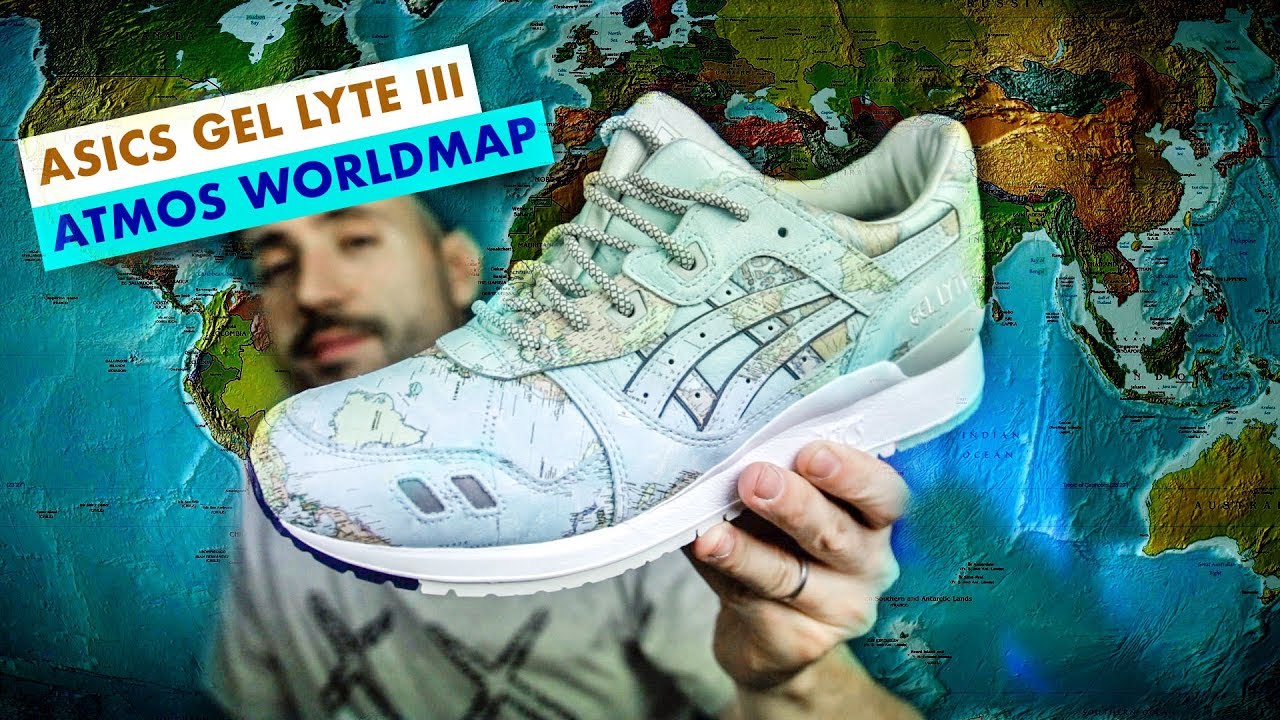 gel lyte iii world map