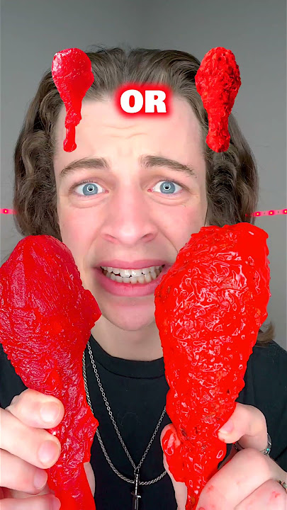 Gummy OR Real Challenge!? 🤤