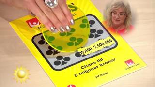 Här Skrapar Susanne Från Eksjö Hem Storvinsten Blir En Resa I Alla Fall - Nyhetsmorgon Tv4