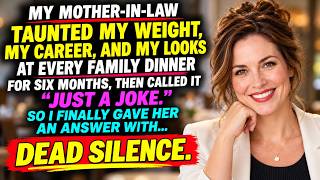 My MIL Humiliated Me Over My WEIGHT, JOB & Looks — Until Her Husband Finally Spoke Up