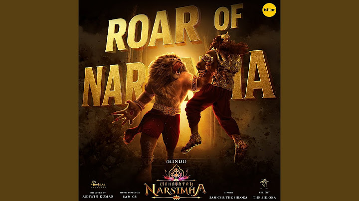 Roar Of Narsimha (Hindi) (From "Mahavatar Narsimha")