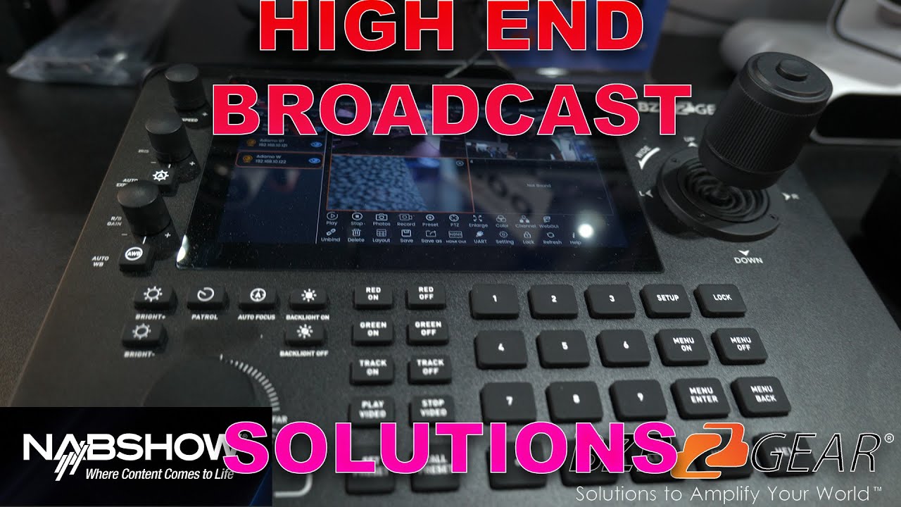 Take Advantage of 4K Capable Broadcast Solutions from BZBGEAR at NAB Show 2024!