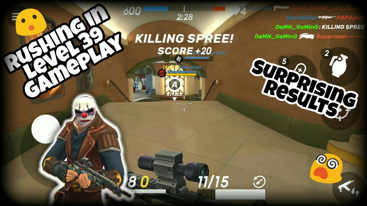 Guns of Boom: Rushing in Level 39 Gameplay!