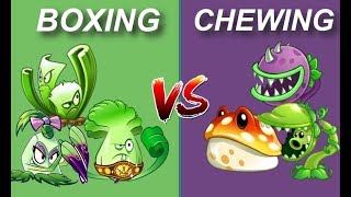 Team vs Team Plants vs Zombies 2  Boxing vs Chewing Plants!